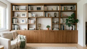 Bibliothèque murale personnalisée en bois, le guide pour bien concevoir son projet