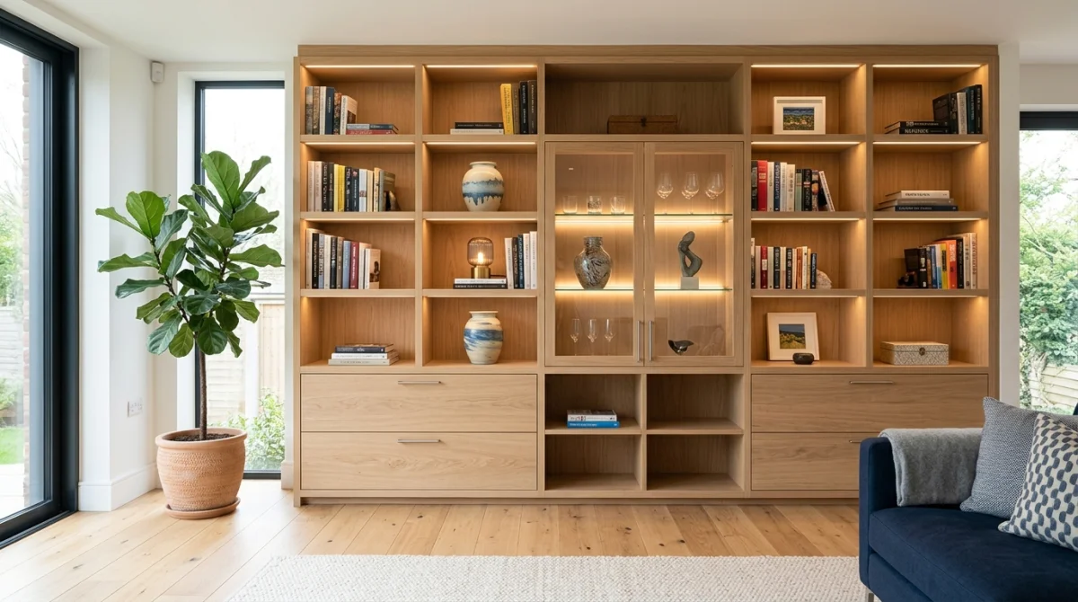 Bibliothèque murale personnalisée en bois, le guide pour bien concevoir son projet