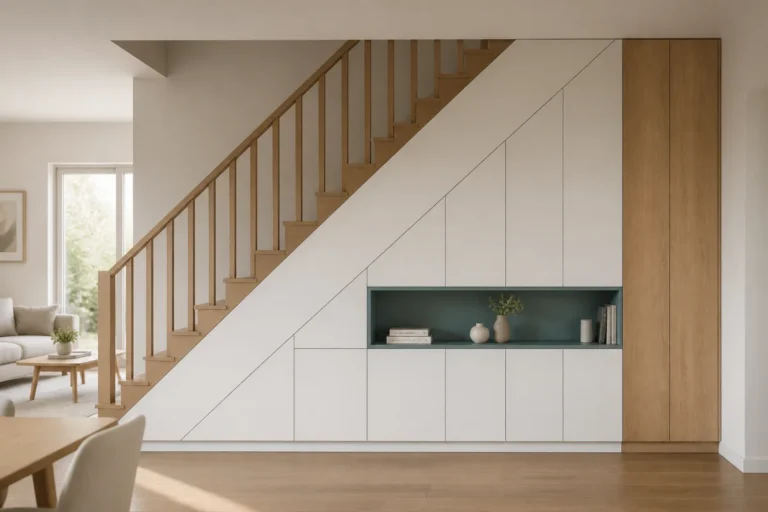 Comment faire un rangement sous escalier